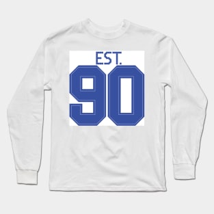 Est. 90 blue Long Sleeve T-Shirt